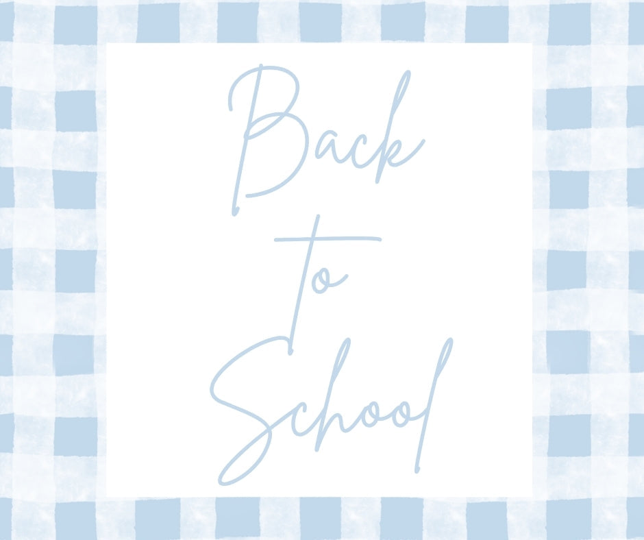 Back to School