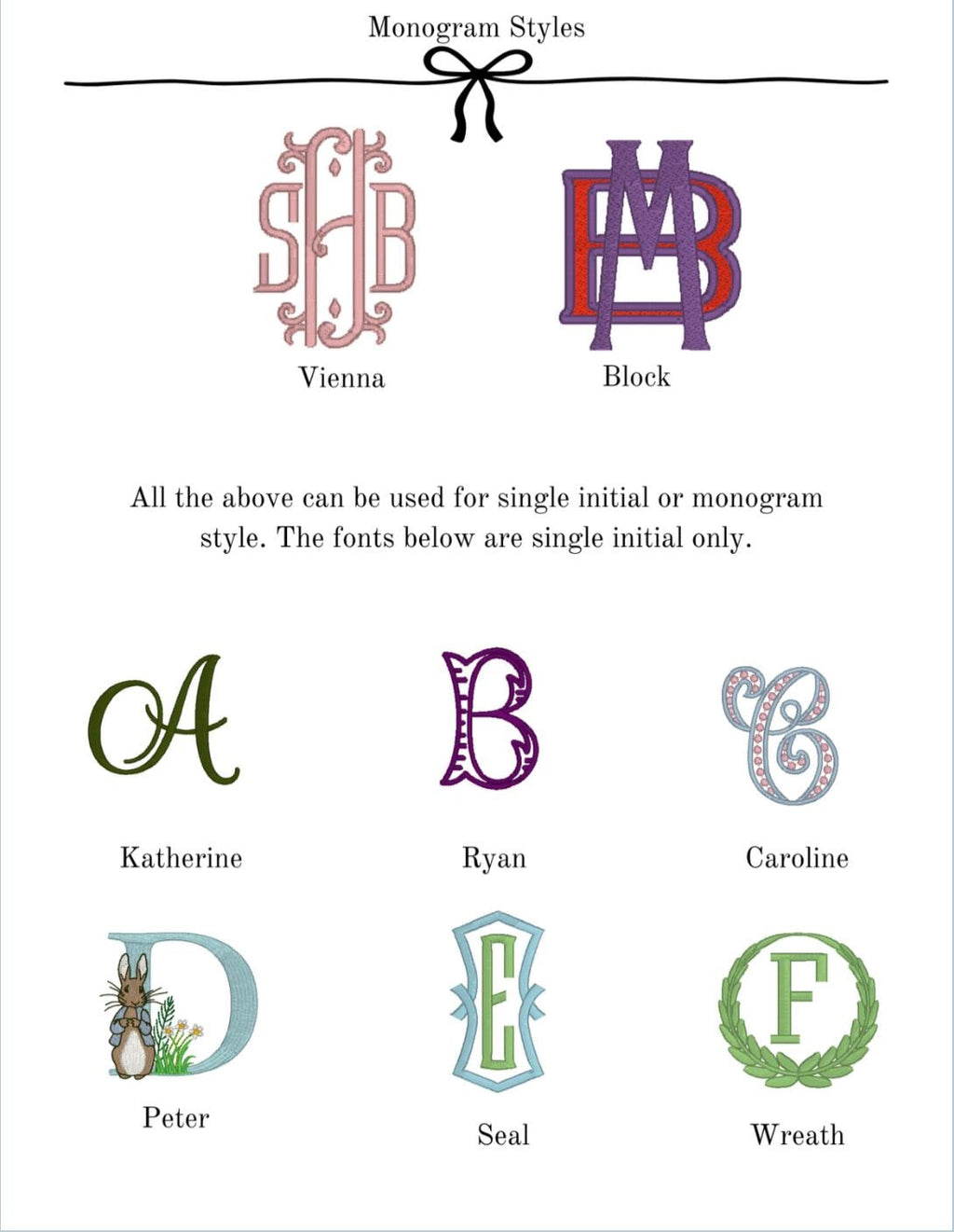 Custom, Embroidered Tea Towel