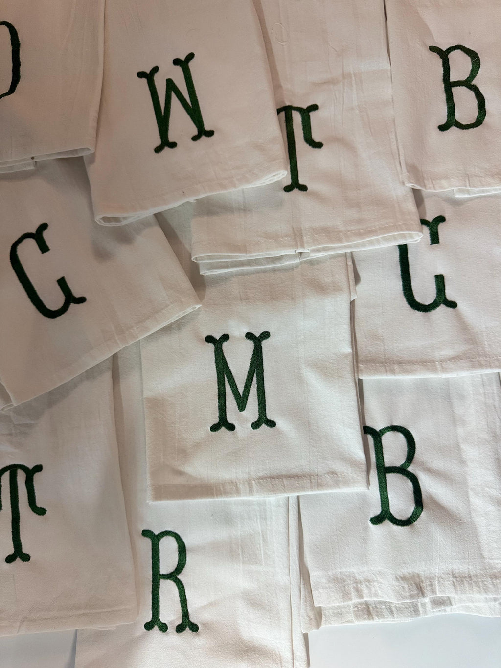 Custom, Embroidered Tea Towel