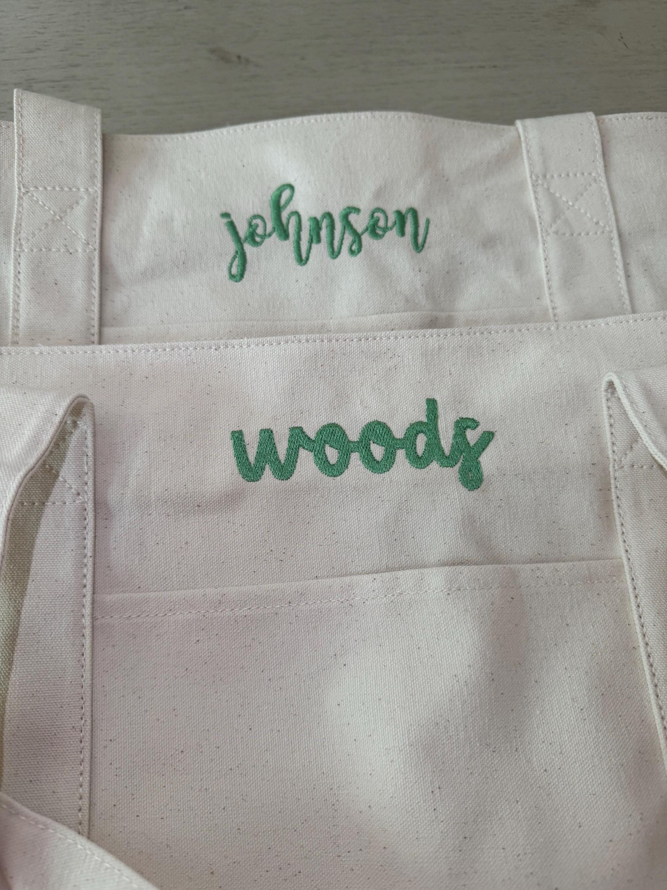 Custom Appliqué or Monogrammed Boat Tote Bag
